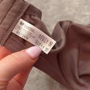 Wacoal Taupe Brown Smooth Underwire Bra